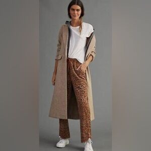 NWT Pilcro corduroy, cropped leopard print pants!